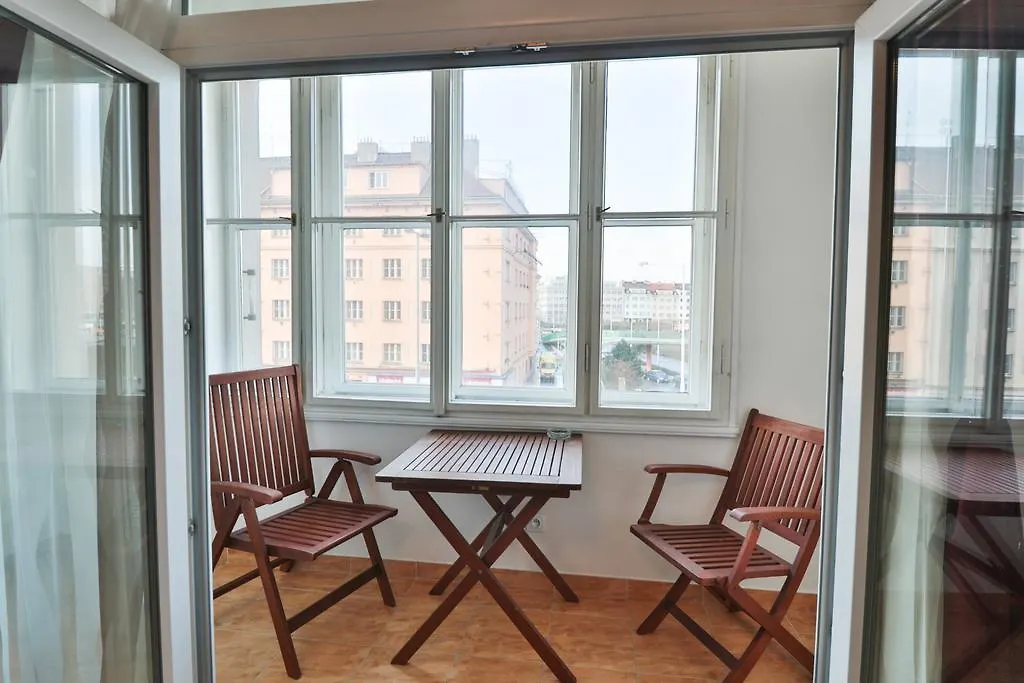 Spacious Prague View Apartment